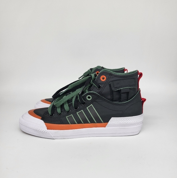 adidas Nizza High DL \'Black Green Oxide\' Sneaker Men\'s main image 7